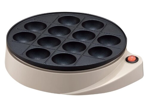 モノクローム(Monochrome)「【Amazon.co.jp限定】コイズミ たこ焼き器 KTM-0700/C」