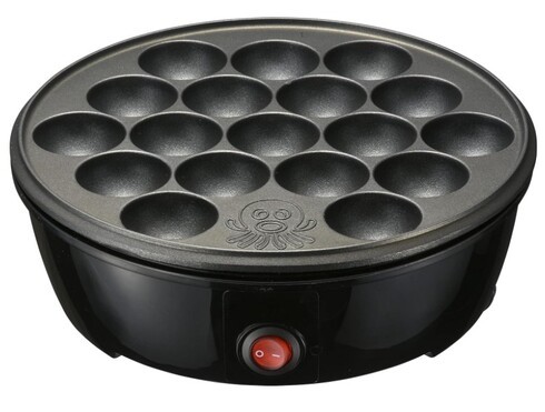 オーム(OHM)「たこやき器 COK-E-T65-AH-K 08-3291 OHM」