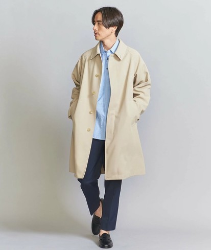 6位：UNITED ARROWS LTD. OUTLET「クリアリー ツイル バルカラー コート」