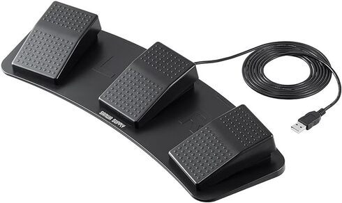 サンワダイレクト「USBフットペダル 400-MA179」