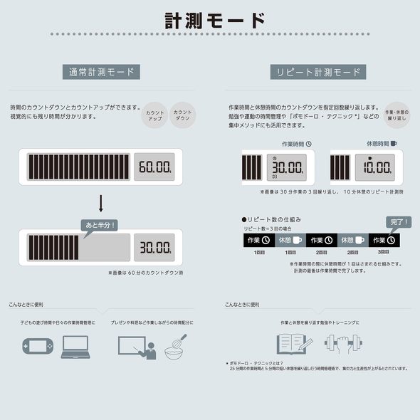 キングジム「ビジュアルバータイマー」