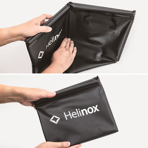 宝島社「Helinox 15th Anniversary BOOK Soft Container BLACK ver.」