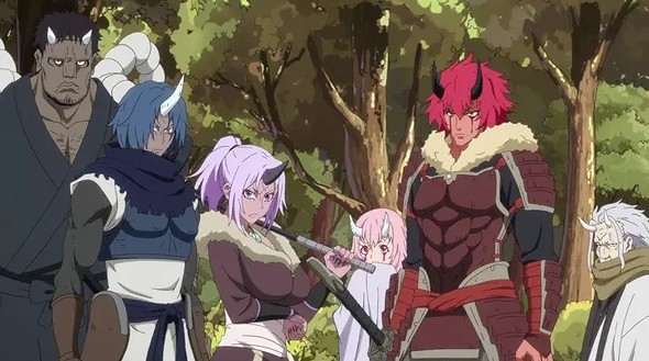 Amazonプライム4月の視聴ランキング:2位『転生したらスライムだった件』