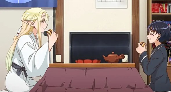 おすすめのチル（chill）アニメ：『江戸前エルフ』