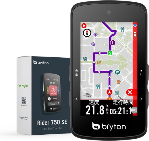 今売れているサイクルコンピューター:ブライトン「Bryton Rider 750SE(本体のみ)」