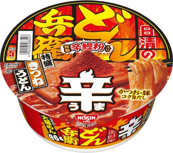 日清食品　日清の辛どん兵衛 特盛きつねうどん