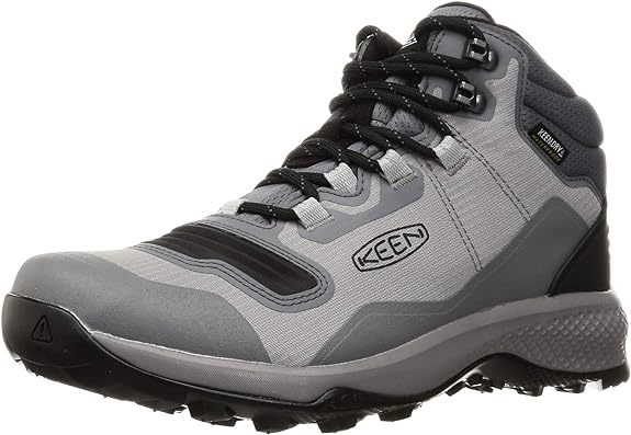 今売れているキーン（KEEN）の防水トレッキングシューズ：「トレッキングシューズ テンポ フレックス ミッド ウォータープルーフ メンズ」