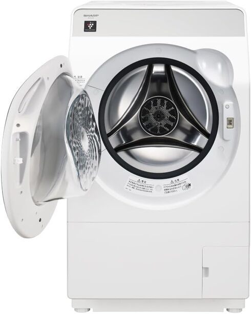 シャープ「ドラム式洗濯乾燥機 ES-K10B-WL」