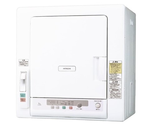 日立(HITACHI)「衣類乾燥機 6.0kg DE-N60HV W」
