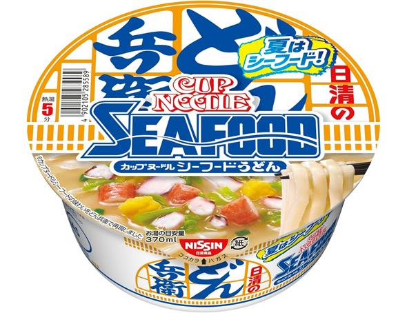 日清食品　日清のどん兵衛 カップヌードルシーフードうどん