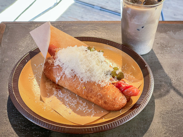 チーズホットドッグ