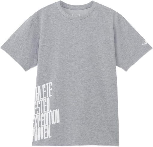 ノースフェイスの夏用Tシャツ：「ショートスリーブティーエヌエフメッセージティー メンズ」