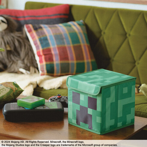 宝島社「MINECRAFT 15周年記念 折りたたみコンテナBOOK クリーパーver.」