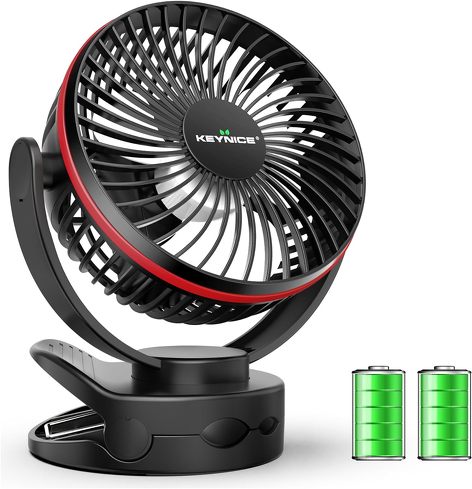 今売れているアウトドア用扇風機:KEYNICE「クリップ卓上扇風機 KN-871」