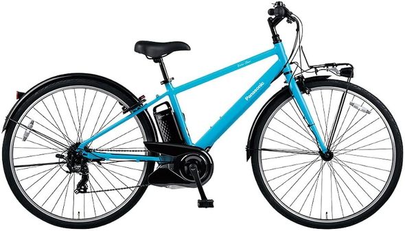 今売れている電動自転車:パナソニック「ベロスター フラットアクアブルー 700Cインチ 2023年モデル BE-ELVS775」