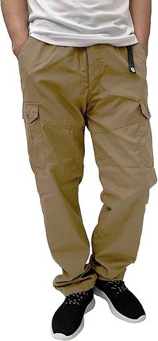 夏でも涼しいロングパンツ:アウトドアプロダクツ「メンズ TCウェザー 裏メッシュ クライミングカーゴパンツ」