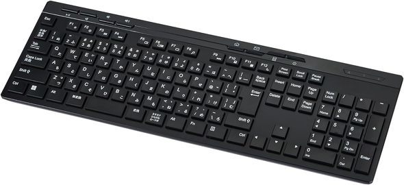 Amazonベーシック ワイヤレスキーボード MD024
