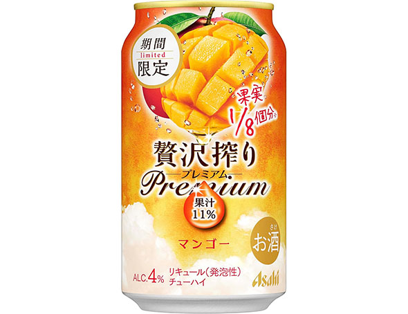 アサヒビール アサヒ贅沢搾りプレミアム期間限定マンゴー