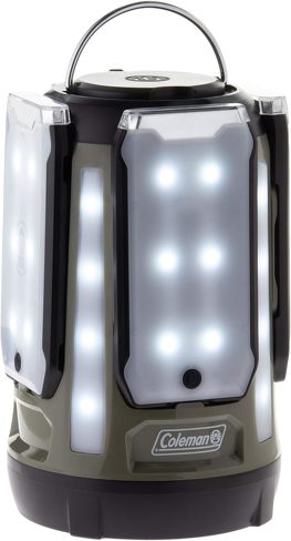 今売れているLEDランタン：コールマン「クアッドマルチパネルランタン」