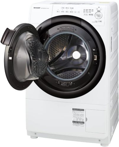 シャープ(SHARP)「ドラム式 洗濯乾燥機 ES-S7H-WL」