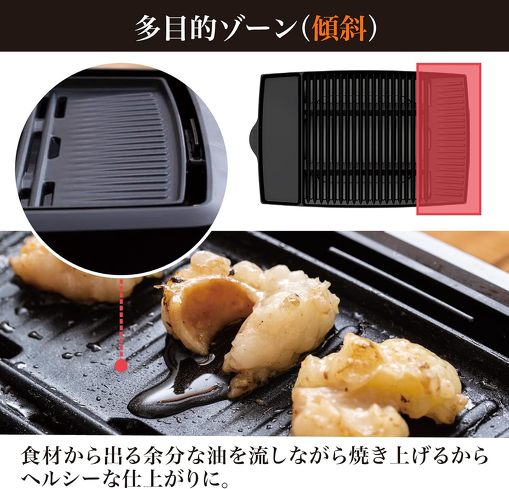 今売れている無煙ロースター：ピーコック魔法瓶工業株式会社「電気焼肉器 減煙タイプ WY-D120」