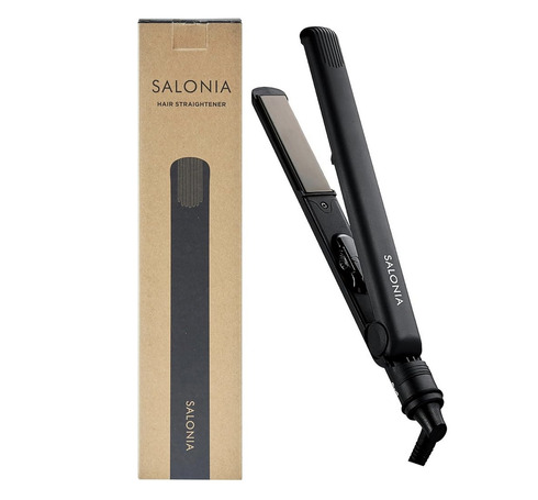 SALONIA「ストレートアイロン 24mm ブラック SL-004SAB」