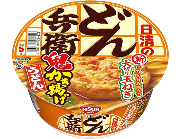 日清食品　日清のどん兵衛 鬼かき揚げうどん