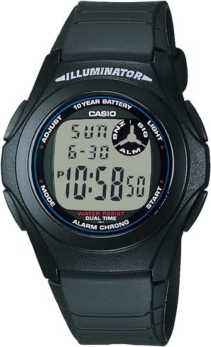 1000円台で買えるメンズ腕時計:カシオ「カシオ コレクション F-200W-1AJH メンズ ブラック」