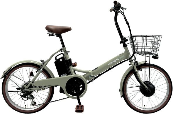 今売れている電動自転車：PROVROS「折りたたみ 電動アシスト自転車 P-206E」
