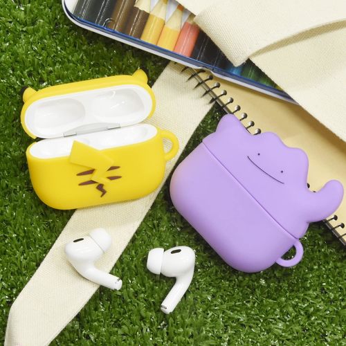 グルマンディーズ ポケットモンスター AirPods Pro(第2世代)/AirPods Pro対応 シリコンケース メタモン