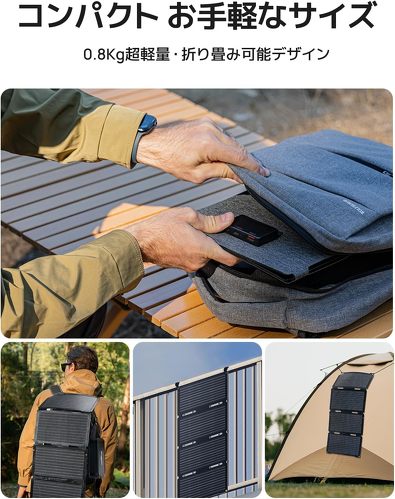 BougeRV ソーラーチャージャー 50W