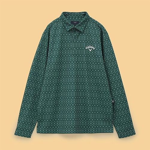 Callaway（キャロウェイ）フラワープリントオニカノコシャツ C24233107