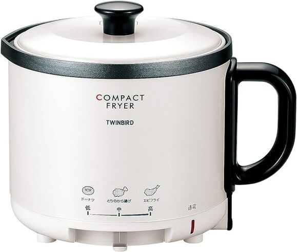 TWINBIRD(ツインバード)「コンパクトフライヤー 0.5L EP-4694PW」
