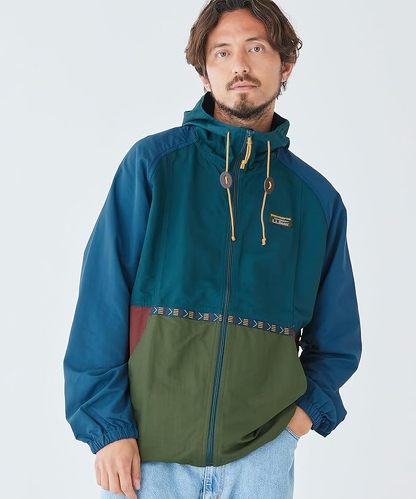 L.L.Bean(エルエルビーン)メンズ マウンテン・クラシック・フルジップ・ジャケット、マルチカラー 1000229049