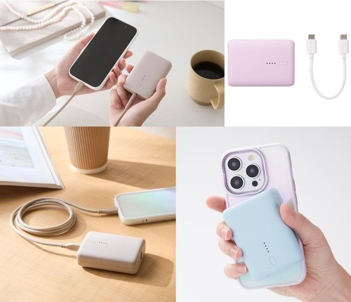 ＆meコンパクトモバイルバッテリー