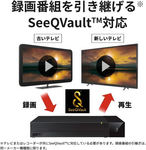 バッファロー HD-SQS-Aシリーズ