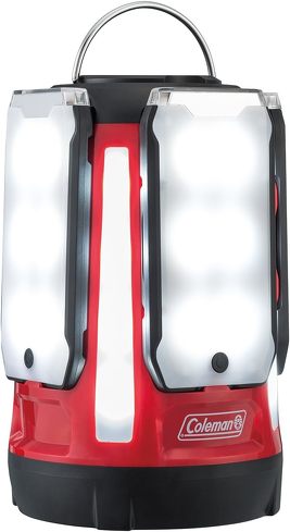 今売れているLEDランタン：コールマン「クアッドマルチパネルランタン」