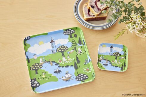 宝島社「MOOMIN 暮らしを彩るマルチトレー 2枚セット BOOK」