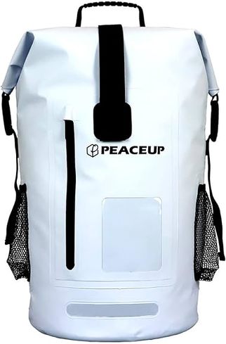 防水バックパック：PEACEUP「防水リュック 35L IPX7」