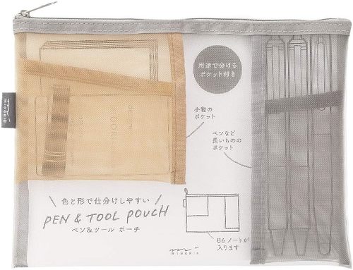 DESIGNPHIL ミドリ ペン&ツールポーチ グレー 53345006