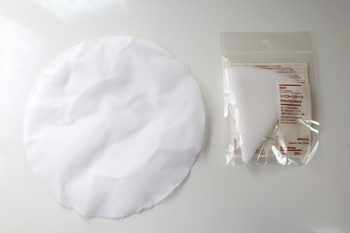 無印良品「蒸篭(せいろ)用 シリコーンシート」(390円)