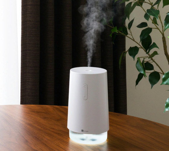ニトリ 水がこぼれにくいコードレスデスク加湿器 DM07 NC