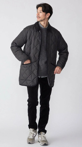 タイオン SHIPS別注 ダウン キルティング ジャケット 24FW