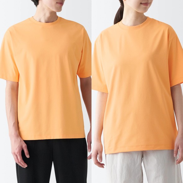 無印良品「UVカット吸汗速乾半袖Tシャツ」