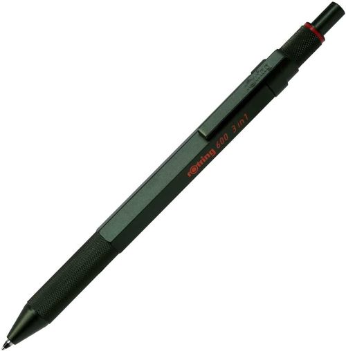 ロットリング 600 マルチペン3in1 カモフラージュグリーン