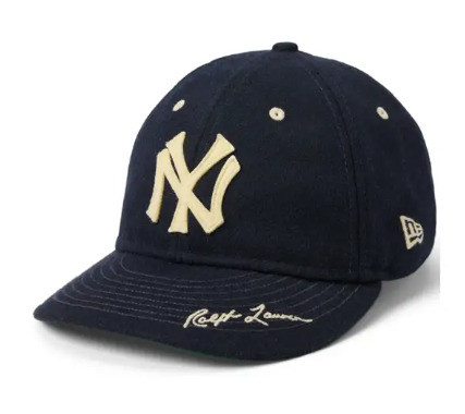 ラルフ ローレン ポロ ラルフ ローレンxMLBヤンキースxニューエラ キャップ