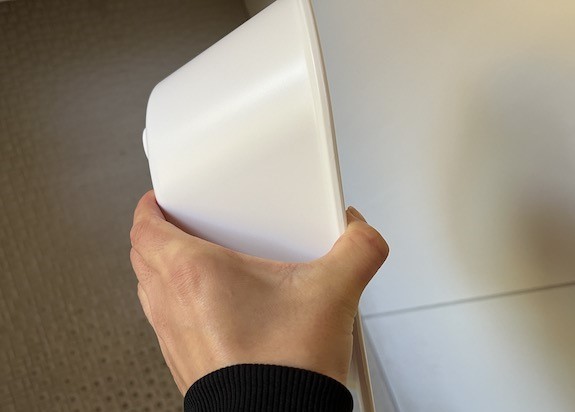 片手でしっかりつかめる