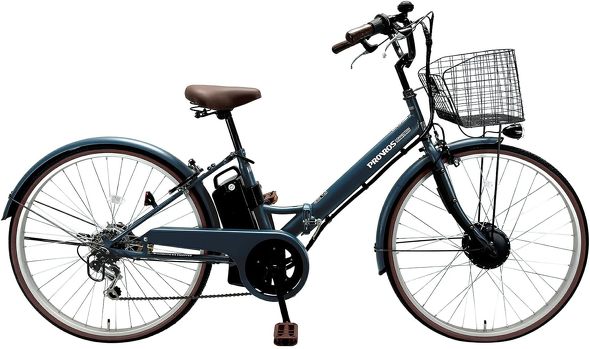 今売れている電動自転車：PROVROS「折りたたみ式電動アシスト自転車 26インチ P-266E」