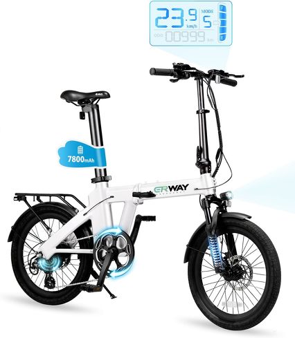 今売れている電動自転車：ERWAY「電動折り畳み自転車 ERWAY 02」