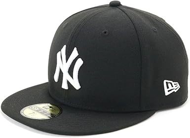 ニューエラ 59FIFTY ニューヨーク・ヤンキース ブラック×ホワイト
